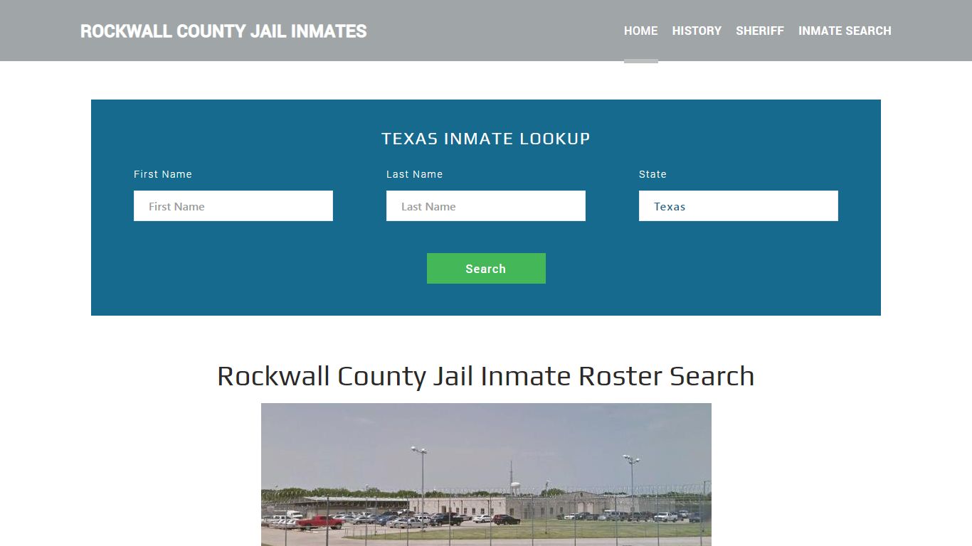 Rockwall County Jail Inmate Roster Lookup, Rockwall, TX